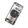 Rear Housing with Full Set Parts for iPhone 11 Pro Max-Matte Silver (Purple) Rear Housing with Full Set Parts for iPhone 11 Pro Max-Matte Silver (Purple)